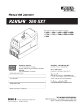 Lincoln Electric Ranger 250 GXT Instrucciones de operación