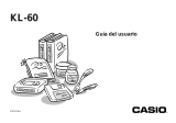 Casio KL-60 Manual de usuario