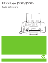 HP Officejet J3500 All-in-One Printer series El manual del propietario
