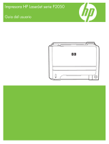 HP LaserJet P2055 Printer series El manual del propietario
