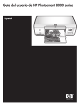 HP Photosmart 8000 Printer series El manual del propietario