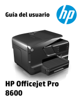 HP OFFICEJET PRO 8600 El manual del propietario