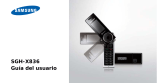 Samsung SGH-X836 Manual de usuario