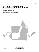 Casio LK-300TV Manual de usuario