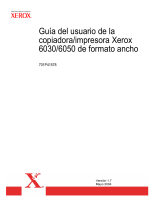 Xerox 6030 Guía del usuario
