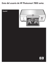 HP Photosmart 7800 Printer series El manual del propietario