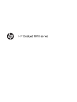 HP Deskjet Ink Advantage 1010 Printer series El manual del propietario
