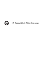 HP Deskjet 2540 All-in-One Printer series El manual del propietario