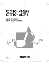 Casio CTK-451 Manual de usuario