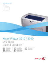 Xerox 3040 Guía del usuario