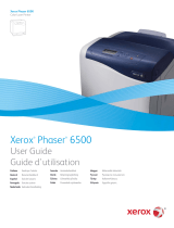 Xerox 6500 Guía del usuario
