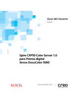Xerox DocuColor 5000 Guía del usuario