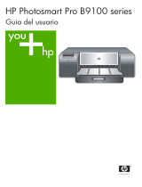 HP Photosmart Pro B9180 Printer series El manual del propietario
