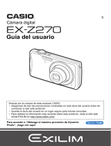 Casio EX-Z270 (Para clientes norteamericanos) Manual de usuario