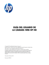 HP HD 3300 Webcam El manual del propietario