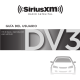 Sirius Satellite Radio SiriusXM Dock and Play Vehicle Kit Guía del usuario