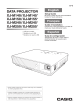 Casio XJ-M140, XJ-M145, XJ-M150, XJ-M155, XJ-M240, XJ-M245, XJ-M250, XJ-M255 (Serial Number: A9****) El manual del propietario