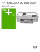 HP Photosmart D7100 Printer series El manual del propietario