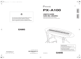 Casio PX-A100RD, PX-A100BE Manual de usuario