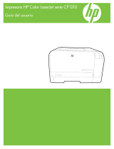 HP Color LaserJet CP1210 Printer series El manual del propietario