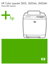 HP Color LaserJet 2605 Printer series Guía del usuario