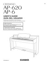 Casio CELVIANO AP-6 Manual de usuario