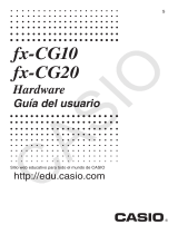 Casio fx-CG10, fx-CG20 El manual del propietario