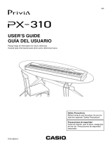 Casio PX-310 Manual de usuario