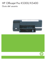 HP Officejet Pro K5400 Printer series El manual del propietario