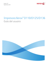 Xerox D136 and D136 Guía del usuario