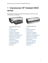 HP Deskjet 6540 Printer series El manual del propietario