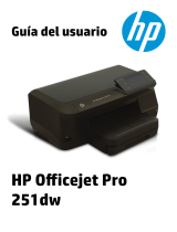 HP Officejet Pro 251dw Printer series El manual del propietario