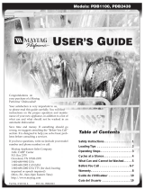 Maytag Performa PDB2430 Manual de usuario