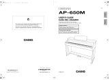 Casio AP-650M Manual de usuario