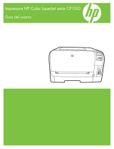 HP Color LaserJet CP1510 Printer series El manual del propietario