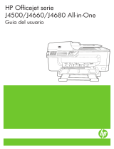 HP Officejet J4500/J4600 All-in-One Printer series El manual del propietario