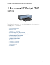 HP Deskjet 6840 Printer series El manual del propietario