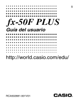 Casio fx-50F PLUS El manual del propietario