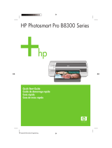 HP Photosmart Pro B8300 Printer series Guía de inicio rápido