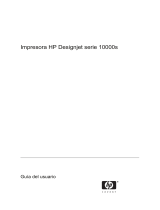HP DesignJet 10000s Printer series El manual del propietario