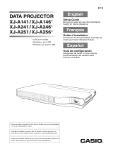 Casio XJ-A141, XJ-A146, XJ-A241, XJ-A246, XJ-A251, XJ-A256 (Serial Number: D****B) Guía de configuración