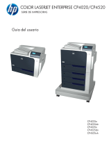 HP Color LaserJet Enterprise CP4025 Printer series El manual del propietario