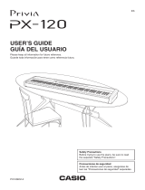 Casio PX-120 Manual de usuario