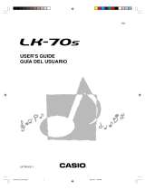 Casio LK-70S Manual de usuario