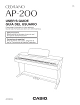 Casio AP-200 Manual de usuario