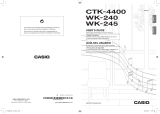 Casio WK-245 Manual de usuario