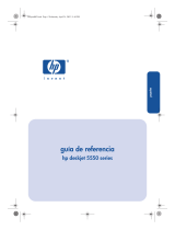 HP Deskjet 5500 Printer series Guia de referencia