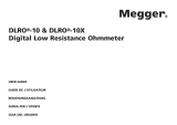 Megger DLRO-10X Manual de usuario
