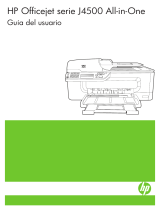 HP Officejet J4500/J4600 All-in-One Printer series El manual del propietario