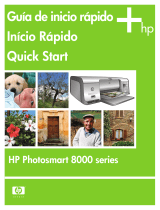 HP Photosmart 8000 Printer series Guía de inicio rápido